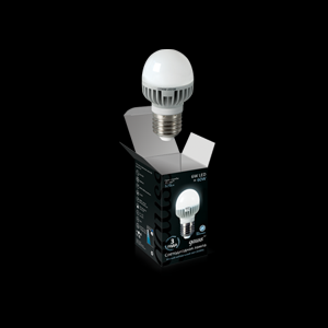 Gauss Лампа cветодиодная E27 6W 4100К шар матовый EB105102206