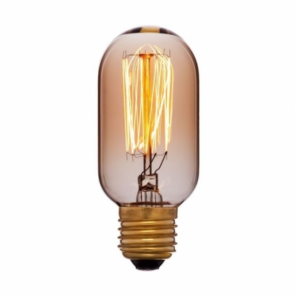 Sun Lumen Лампа накаливания E27 40W колба золотая 051-934 цвет золотой