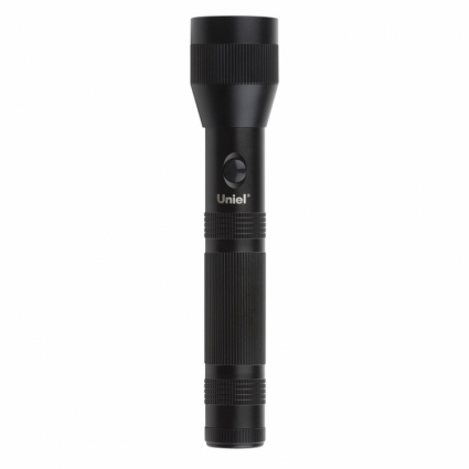 Охранный светодиодный фонарь Uniel (10173) от батареек 269х55 120 лм S-LD040-C Black в современном стиле, цвет черный