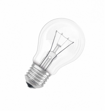 Osram Лампа накаливания E27 40W 2700K груша прозрачная 4008321788528 цвет прозрачный