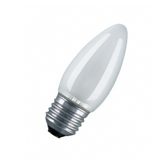 Osram Лампа накаливания E27 40W 2700K свеча матовая 4008321411365 цвет белый