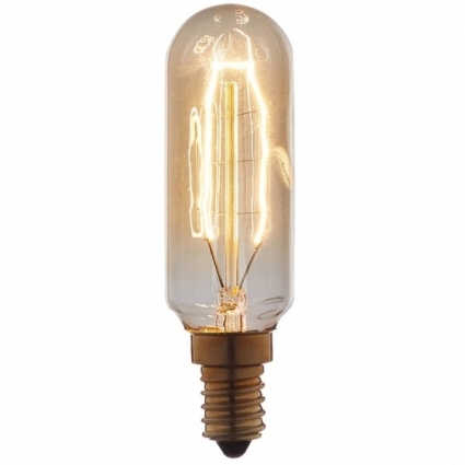 Loft IT Лампа накаливания E14 40W цилиндр прозрачный 740-H в стиле лофт, цвет прозрачный