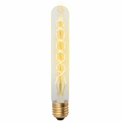 Uniel Лампа накаливания (UL-00000485) E27 60W колба золотистая IL-V-L32A-60/GOLDEN/E27 CW01 цвет золотой