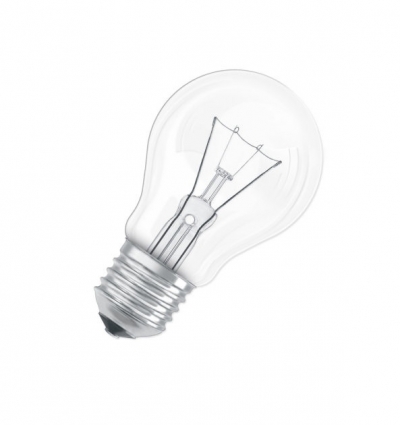 Osram Лампа накаливания E27 60W груша прозрачная 4008321665850 цвет прозрачный