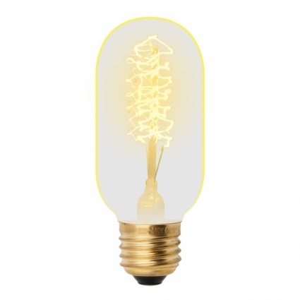Uniel Лампа накаливания (UL-00000486) E27 40W колба золотистая IL-V-L45A-40/GOLDEN/E27 CW01 цвет золотой