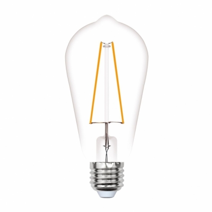 Uniel Лампа светодиодная филаментная E27 4W колба золотистая LED-ST64-4W/GOLDEN/E27 GLV22GO UL-00000848 цвет золотой