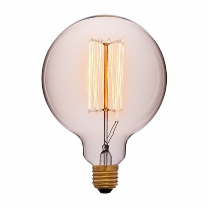 Sun Lumen Лампа накаливания E27 40W шар золотой 052-016a цвет золотой