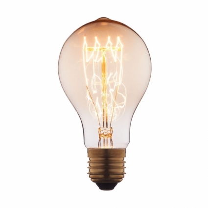 Loft IT Лампа накаливания E27 40W груша прозрачная 1003-SC в стиле лофт, цвет прозрачный