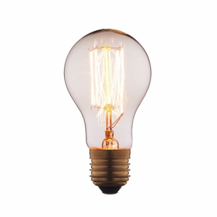 Loft IT Лампа накаливания E27 40W груша прозрачная 1003-T в стиле лофт, цвет прозрачный