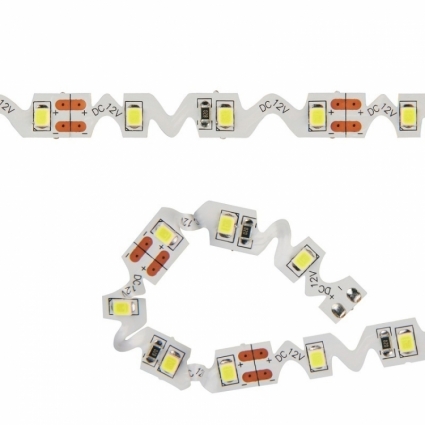 Uniel Светодиодная лента (10777) 3M холодный белый 28.8W ULS-Z01 2835-60LED/m-8mm-IP20-DC12V-9,6W/m-3M-DW, в современном стиле, цвет белый