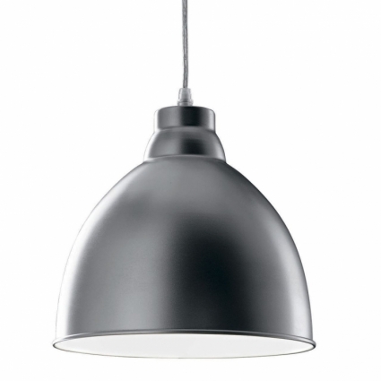 Подвесной светильник Ideal Lux Navy SP1 Alluminio в стиле лофт, цвет серый