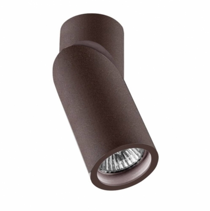 Спот Crystal Lux CLT 030C Br в стиле Хай-тек, цвет коричневый, мощность 35 Вт