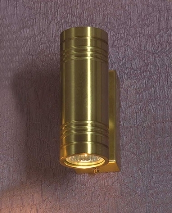 Настенный светильник Lussole Torricella LSC-1801-02 в современном стиле, цвет золотой