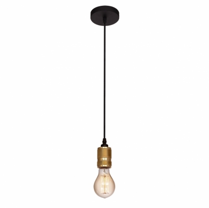 Подвесной светильник Loft IT Loft1154 в стиле лофт, цвет черный, мощность 60 Вт