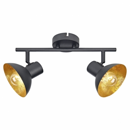 Спот Lussole Loft LSP-9974 в современном стиле, цвет черный, мощность 80 Вт