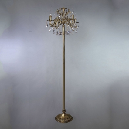 Торшер Ambiente Granada 2118F/4 AB Tear Drop в классическом стиле, цвет бронза