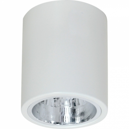 Потолочный светильник Luminex Downlight Round 7236 в современном стиле, цвет белый