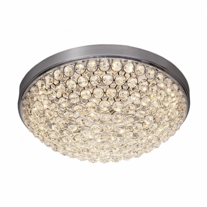 Потолочный светодиодный светильник Silver Light Status 841.40.7 в современном стиле, цвет хром