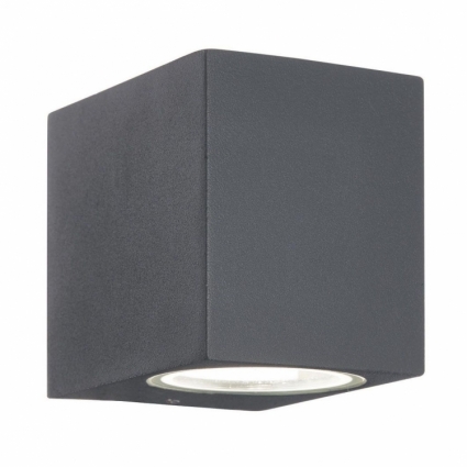 Уличный настенный светильник Ideal Lux Up AP1 Antracite в современном стиле, цвет серый