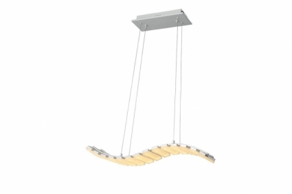Подвесной светодиодный светильник ST Luce Scaletta SL910.503.14 в стиле Хай-тек, цвет белый