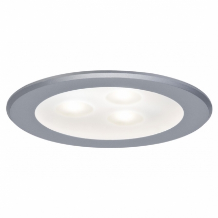 Мебельный светодиодный светильник Paulmann Micro Line HighPower Led 93544 в современном стиле, цвет серебро