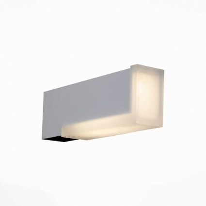 Уличный настенный светодиодный светильник ST Luce Posto SL096.501.02 в современном стиле, цвет белый