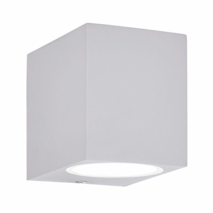 Уличный настенный светильник Ideal Lux Up AP1 Bianco в современном стиле, цвет белый