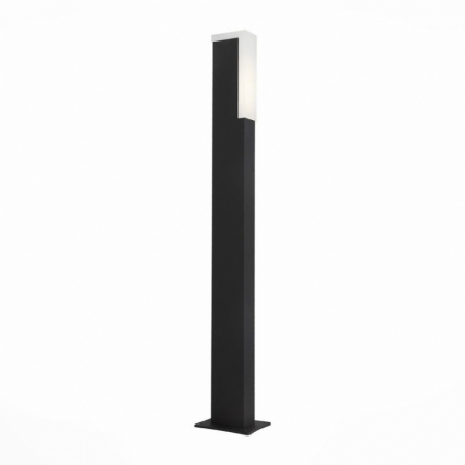 Уличный светодиодный светильник ST Luce Posto SL096.445.02 в современном стиле, цвет черный