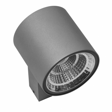 Уличный настенный светодиодный светильник Lightstar Paro 361692 в стиле Хай-тек, цвет серый