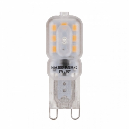 Elektrostandard Лампа светодиодная G9 3W 3300K колба матовая 4690389085642 цвет белый