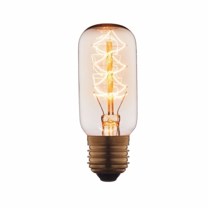 Loft IT Лампа накаливания E27 40W цилиндр прозрачный 3840-S в стиле лофт, цвет прозрачный