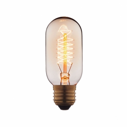 Loft IT Лампа накаливания E27 40W цилиндр прозрачный 4540-S в стиле лофт, цвет прозрачный