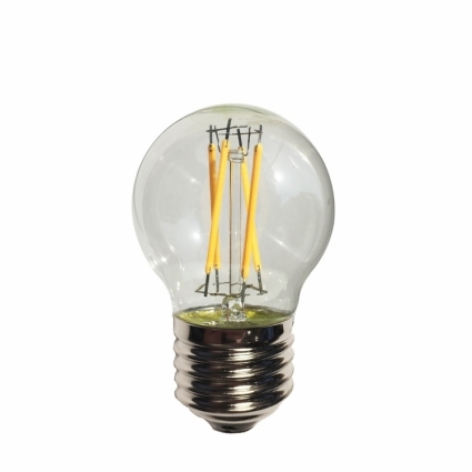 Sun Lumen Лампа светодиодная E27 4W шар прозрачный 056-847 цвет прозрачный