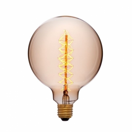 Sun Lumen Лампа накаливания E27 40W шар золотой 052-030 цвет золотой