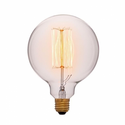 Sun Lumen Лампа накаливания E27 60W шар прозрачный 052-313a цвет прозрачный