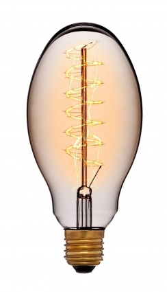 Sun Lumen Лампа накаливания E27 60W груша прозрачная 053-686 цвет прозрачный