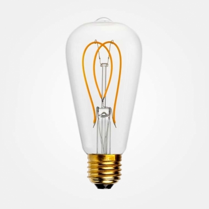 Sun Lumen Лампа светодиодная E27 5W колба прозрачная 056-922 цвет прозрачный