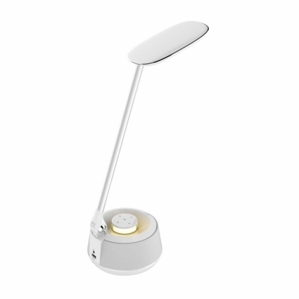 Настольная лампа Arte Lamp Speaker A1505LT-1WH в стиле Хай-тек, цвет белый