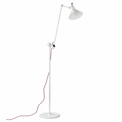 Торшер Lightstar Loft 765716 в стиле лофт, цвет белый, мощность 40 Вт