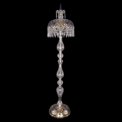 Торшер Bohemia Ivele 5877/35-150/G/Drops в классическом стиле, цвет золотой