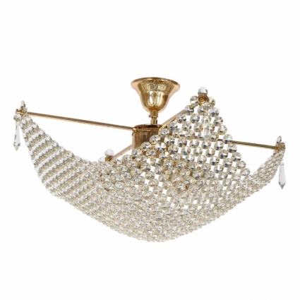 Потолочный светильник Arti Lampadari Roma E 1.3.50.501 G в классическом стиле, цвет золотой