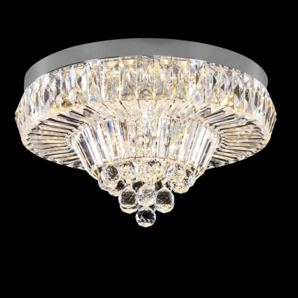 Потолочный светодиодный светильник Citilux Спектра CL320121 в современном стиле, цвет хром