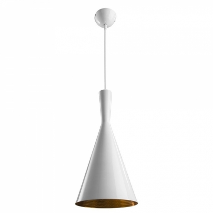 Подвесной светильник Arte Lamp Cappello A3408SP-1WH в стиле лофт, цвет белый