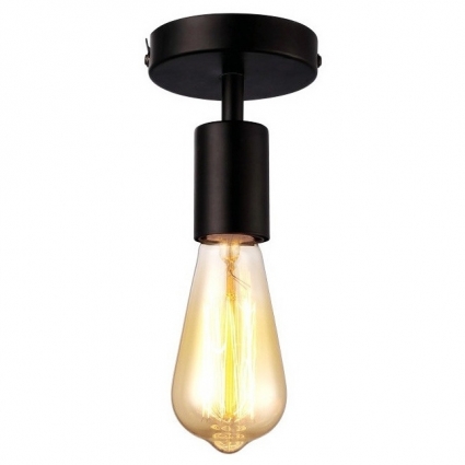 Потолочный светильник Arte Lamp A9184PL-1BK в стиле лофт, цвет черный