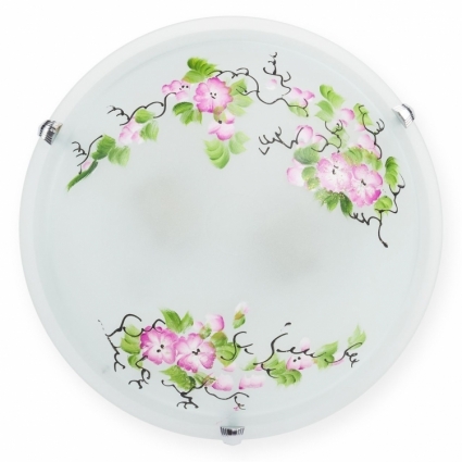 Настенный светильник Toplight Mufi TL9381Y-02WH в стиле прованс, цвет белый