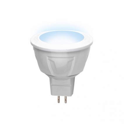 Volpe Лампа светодиодная (09458) GU5.3 5W 4500K JCDR матовая LED-JCDR-5W/NW/GU5.3/S цвет белый