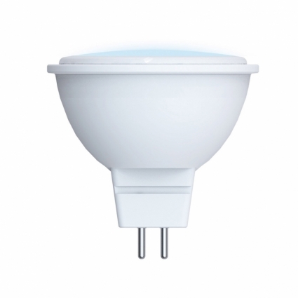 Volpe Лампа светодиодная (UL-00001781) GU5.3 5W 6500K JCDR матовая LED-JCDR-5W/DW/GU5.3/O цвет белый