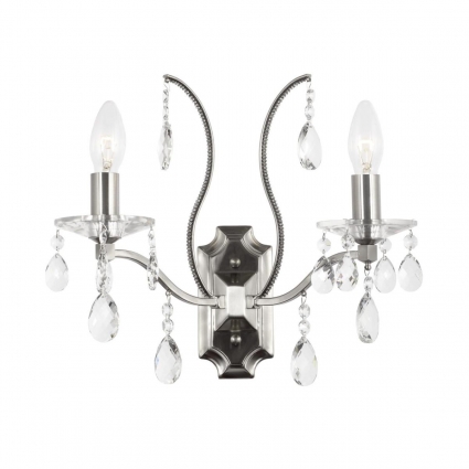 Бра Arti Lampadari Alberi E 2.1.2.600 NM в классическом стиле, цвет матовый никель