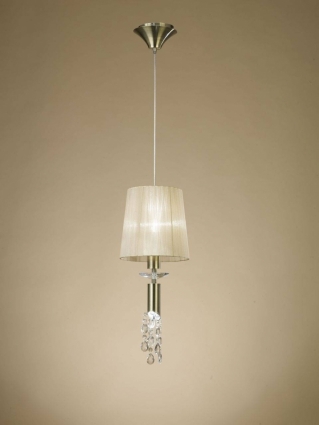 Подвесной светильник Mantra Tiffany Bronze 3881 в стиле модерн, цвет бежевый