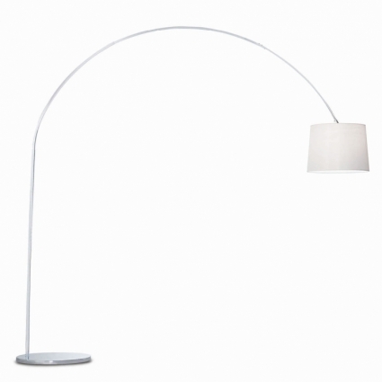 Торшер Ideal Lux Dorsale PT1 Bianco в стиле модерн, цвет белый, мощность 100 Вт